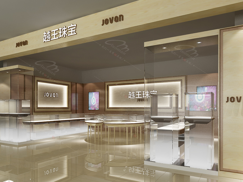 南京河西金鷹珠寶邊廳設(shè)計